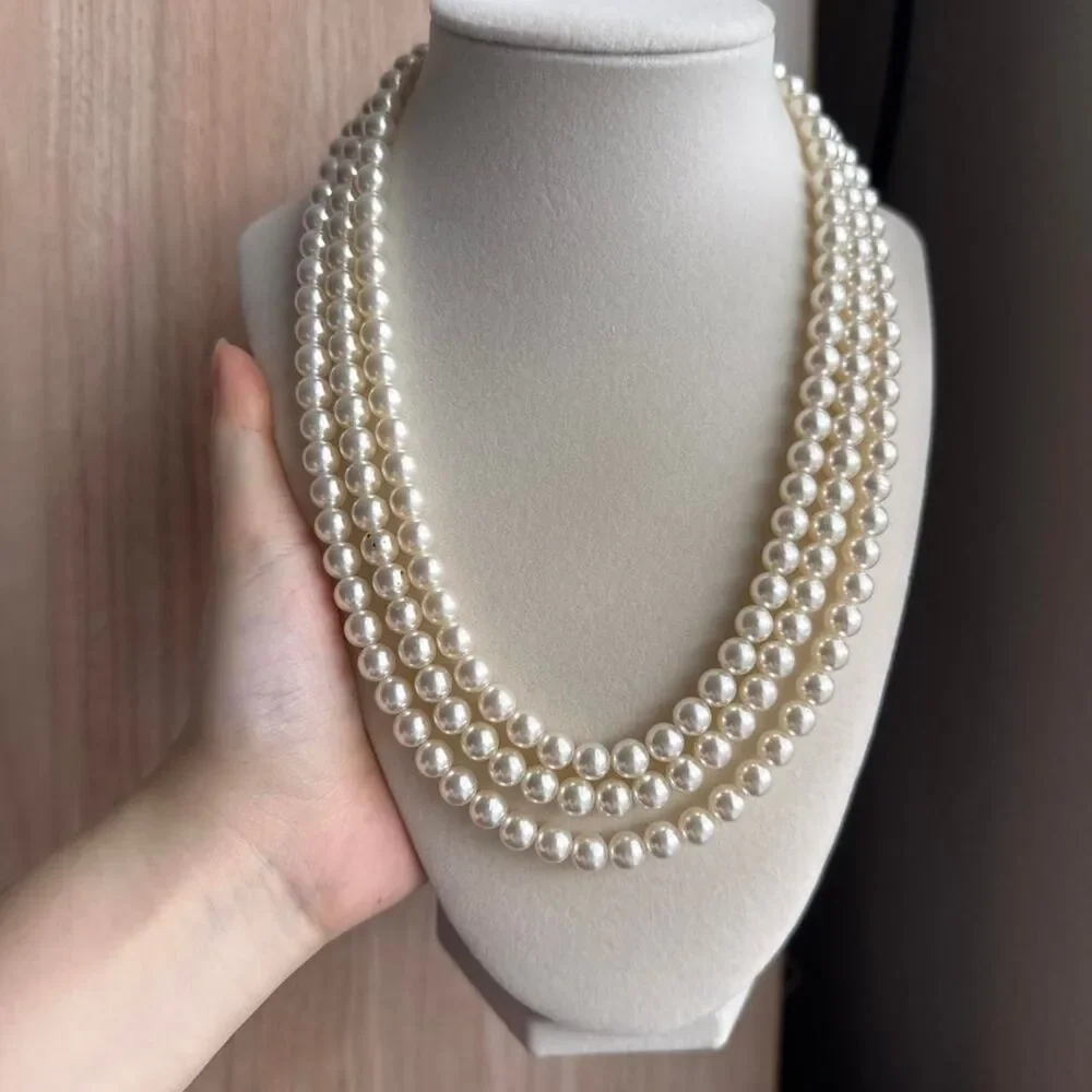 Unbranded Women's Cream and White Jewellery